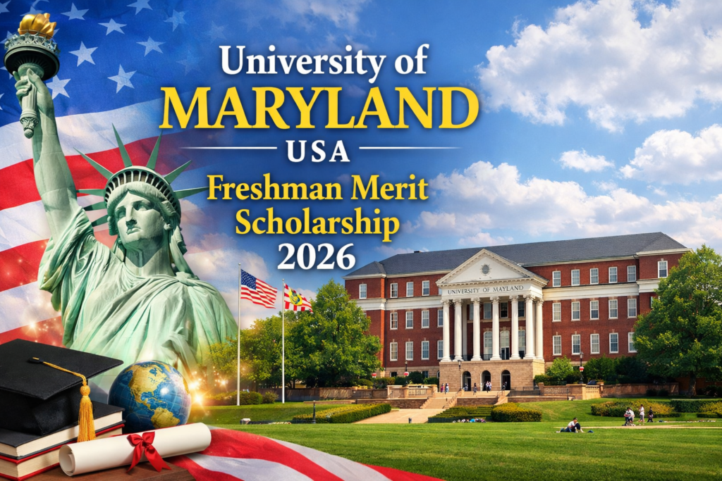 University of Maryland USA Freshman Merit Scholarship