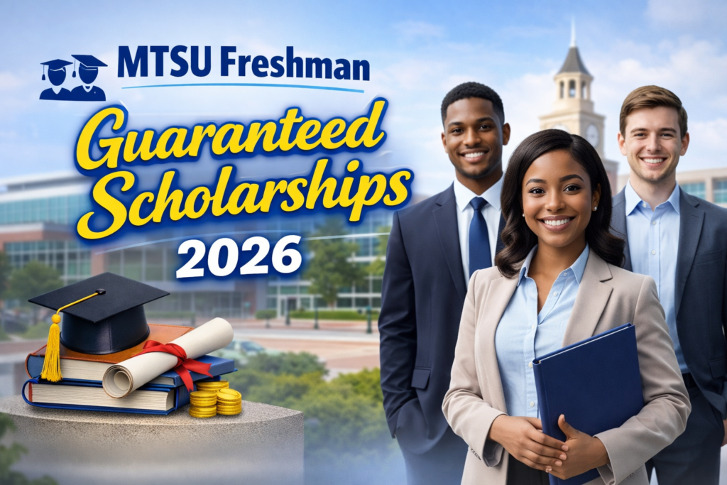 (MTSU) Freshman Guaranteed Scholarships