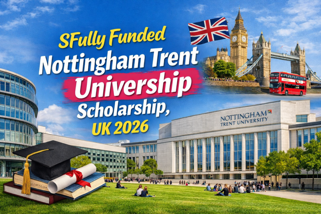 Nottingham Trent University Scholarships for International Students